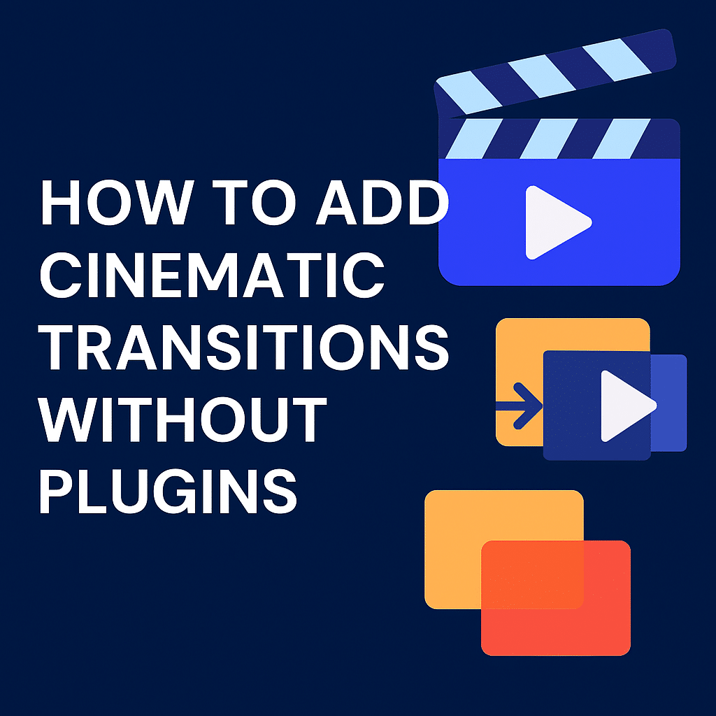 How to make cinematic video
